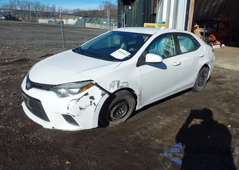 2015 Toyota Corolla Le из США, поврежденный, VIN 2T1BURHE1FC273626